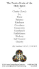 Gifts & Fruits of the Holy Spirit Prayer Card